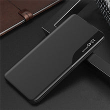 Načítať obrázok do zobrazovača galérie, Eco-Leather Smart Black Ochranný Kryt pre Samsung Galaxy A33 5G
