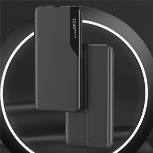 Eco-Leather Smart Black Ochranný Kryt pre Samsung Galaxy A33 5G
