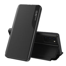 Načítať obrázok do zobrazovača galérie, Eco-Leather Smart Black Ochranný Kryt pre Samsung Galaxy A33 5G

