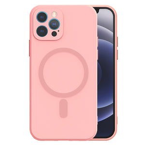 MagSafe Silicone Case Pink Ochranný Kryt pre iPhone 11