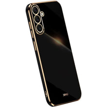 Načítať obrázok do zobrazovača galérie, Luxury Lighting Black-Gold Ochranný Kryt pre Samsung Galaxy A54

