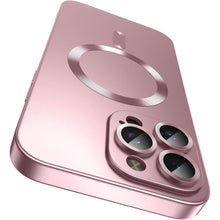 Načítať obrázok do zobrazovača galérie, Camera Lens Protect MagSafe Silicone Case Pink Ochranný Kryt pre iPhone 13 Pro Max
