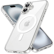 Načítať obrázok do zobrazovača galérie, Clear MagSafe Magnetic Case Ochranný Kryt pre iPhone 16
