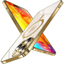 Načítať obrázok do zobrazovača galérie, Secret Magsafe Gold Ochranný Kryt pre iPhone 14 Pro
