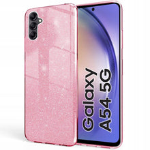Načítať obrázok do zobrazovača galérie, Glitter Pink Ochranný Kryt pre Samsung Galaxy A54 5G
