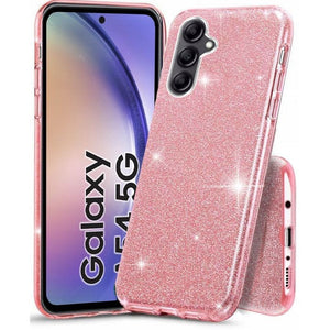 Glitter Pink Ochranný Kryt pre Samsung Galaxy A54 5G