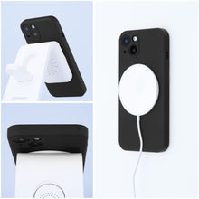 Načítať obrázok do zobrazovača galérie, MagSafe Silicone Case Black Ochranný Kryt pre iPhone 11 Pro
