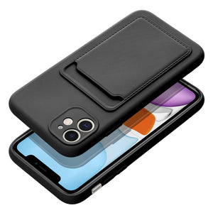 Card Air Bag Case Black Ochranný Kryt pre iPhone 11