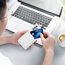 Načítať obrázok do zobrazovača galérie, Card Wallet White Ochranný Kryt pre Samsung Galaxy A53 5G
