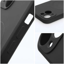 Načítať obrázok do zobrazovača galérie, MagSafe Silicone Case Black Ochranný Kryt pre iPhone 11
