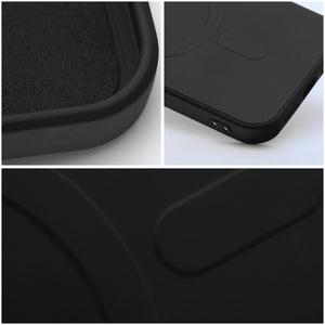 MagSafe Silicone Case Black Ochranný Kryt pre iPhone 11