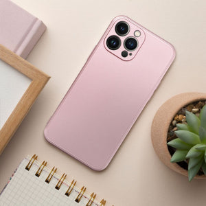 Metallic Pink Ochranný Kryt pre iPhone 14 Plus
