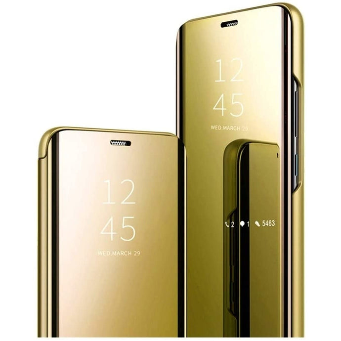 Smart Clear View Gold Ochranný Kryt pre Xiaomi Redmi Note 8T