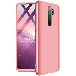 360° Full Body Case Pink Ochranný Kryt pre Xiaomi Redmi Note 8 Pro