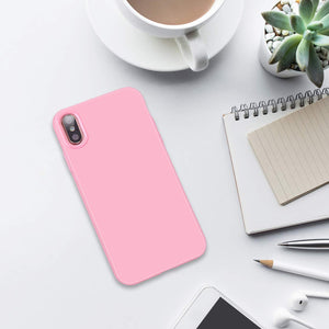 Ultra Slim Pink Ochranný Kryt pre iPhone XS Max
