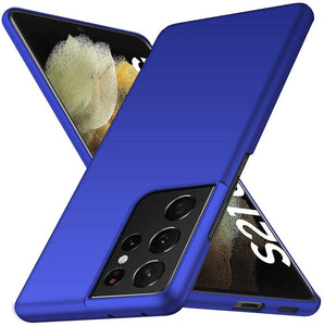 Ultra Slim Blue Ochranný Kryt pre Samsung Galaxy S21 Ultra