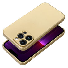 Načítať obrázok do zobrazovača galérie, Metallic Gold Ochranný Kryt pre iPhone 14 Plus
