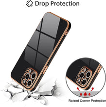 Načítať obrázok do zobrazovača galérie, Lighting Black-Gold Ochranný Kryt pre iPhone 12 Pro Max
