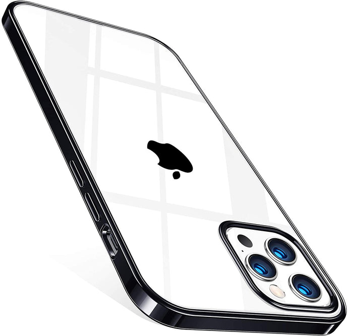 Luxury Plate Case Black Ochranný Kryt pre iPhone 13 Mini