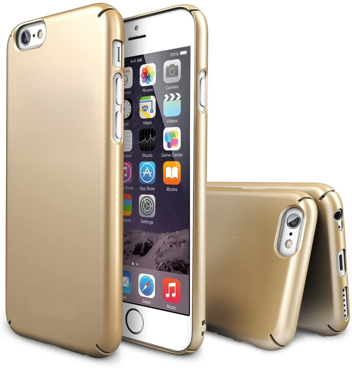 Slim Case Matte PC Gold Ochranný Kryt pre iPhone 6 Plus / 6S Plus