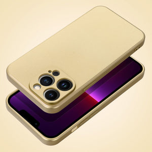 Metallic Gold Ochranný Kryt pre iPhone 13 Pro Max
