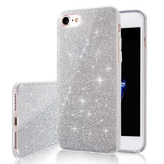 Glitter Silver Ochranný Kryt pre iPhone 6/6S