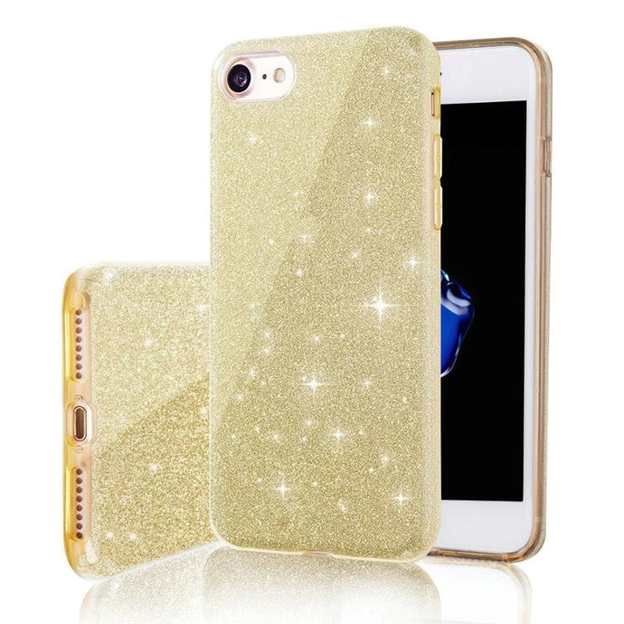 Glitter Gold Ochranný Kryt pre iPhone 7/8/SE 2020