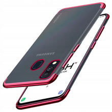 Načítať obrázok do zobrazovača galérie, Luxury Plate Case Red Ochranný Kryt pre Samsung Galaxy A40
