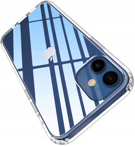 Clear Transparent Ochranný Kryt pre iPhone 12 Mini