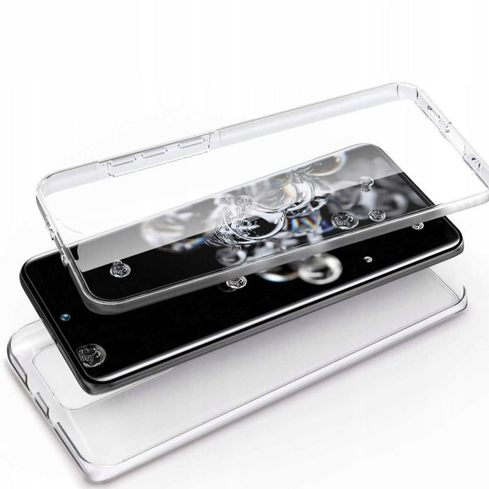 360° Transparent Full Body Ochranný Kryt pre Samsung Galaxy S20 Ultra