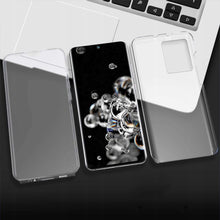 Načítať obrázok do zobrazovača galérie, 360° Transparent Full Body Ochranný Kryt pre Samsung Galaxy S20 Ultra
