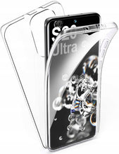 Načítať obrázok do zobrazovača galérie, 360° Transparent Full Body Ochranný Kryt pre Samsung Galaxy S20 Ultra
