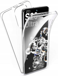 360° Transparent Full Body Ochranný Kryt pre Samsung Galaxy S20 Ultra