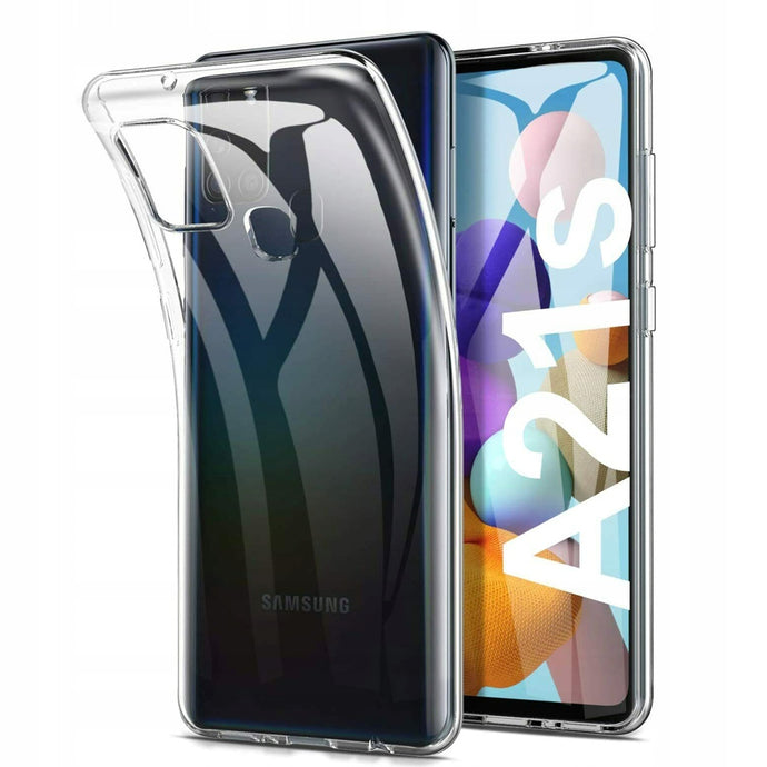 Ultra Clear Transparent Ochranný Kryt pre Samsung Galaxy A21s