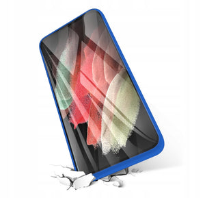 360° Magnetic Full Body Case Blue Ochranný Kryt pre Samsung Galaxy S21 Ultra