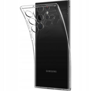 Ultra Clear Transparent Ochranný Kryt pre Samsung Galaxy S22 Ultra