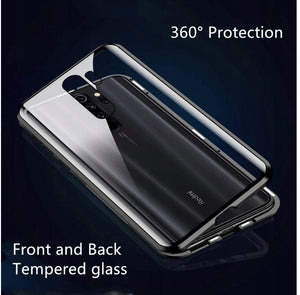 360° Magnetic Full Body Case Ochranný Kryt pre Xiaomi Redmi Note 8 Pro