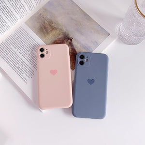 Valentine Heart Case Pink Ochranný Kryt pre iPhone 13 Pro Max