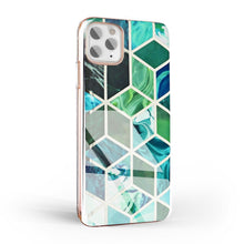 Načítať obrázok do zobrazovača galérie, Marble Cosmo Green Ochranný Kryt pre iPhone 12 Pro Max
