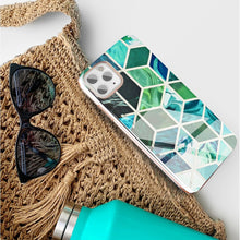 Načítať obrázok do zobrazovača galérie, Marble Cosmo Green Ochranný Kryt pre iPhone 12 Pro Max

