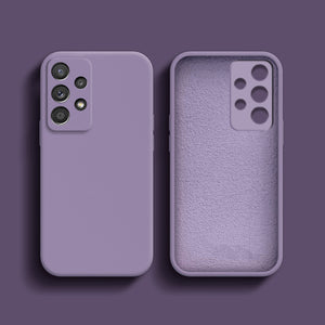 Premium Silicone Case Purple Ochranný Kryt pre Samsung Galaxy A53 5G