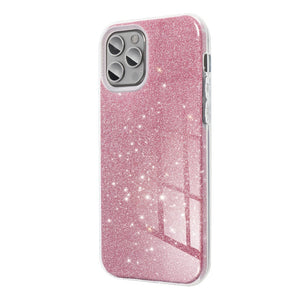 Glitter Pink Ochranný Kryt pre iPhone 14 Pro Max