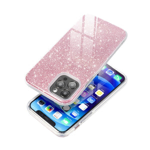 Glitter Pink Ochranný Kryt pre iPhone 14 Plus