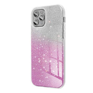 Glitter Silver-Pink Ochranný Kryt pre iPhone 11