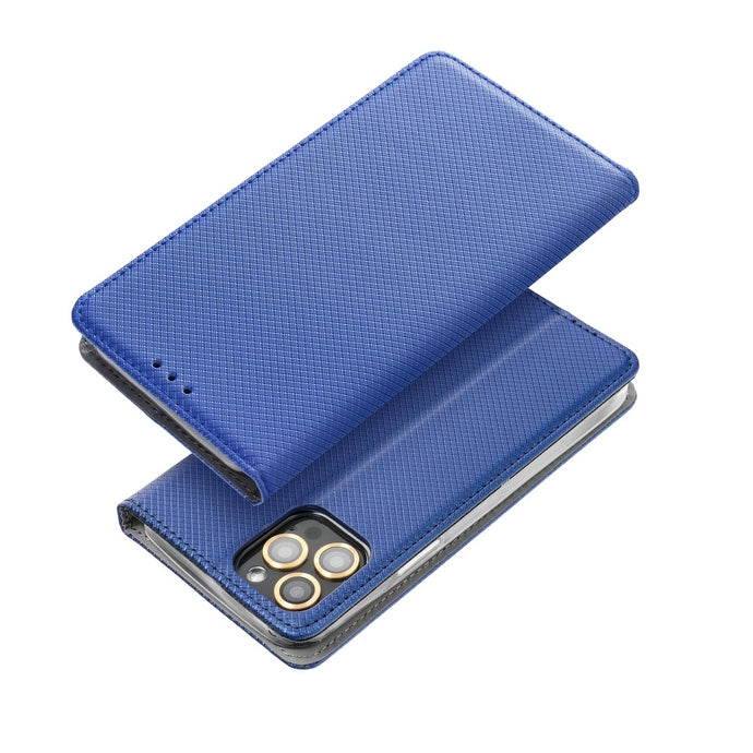 Knižkové Magnetické Púzdro Blue pre iPhone 13 Pro Max