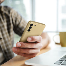 Načítať obrázok do zobrazovača galérie, Metallic Gold Ochranný Kryt pre Samsung Galaxy A52 / A52 5G / A52s
