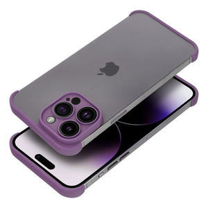 Shockproof Bumper Purple Ochranný set pre iPhone 14 Pro Max