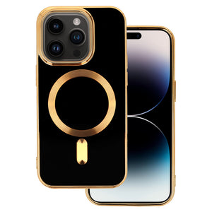 Premium MagSafe Case Black Ochranný Kryt pre iPhone 13 Pro