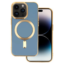 Načítať obrázok do zobrazovača galérie, Premium MagSafe Case Blue Ochranný Kryt pre iPhone 12 Pro
