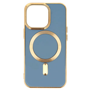 Premium MagSafe Case Blue Ochranný Kryt pre iPhone 13